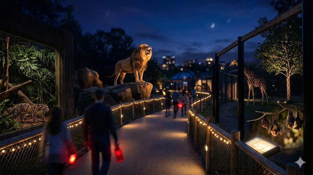 「夜の動物園」に行こう！ 夏はナイトZOOが最高アイキャッチ